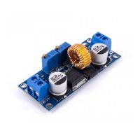 Modul step-down XL4015 4–40V la 1.5–37V, 5 A / 75 W, display multifuncțional, mod CC/CV, USB-C