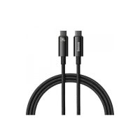 Cablu de alimentare Baseus USB-C la USB-C 240W - 1 metru, negru