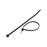 Fâșie de nylon de strângere KSS CV - negru, 100 x 2,5 mm