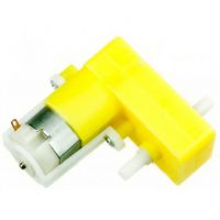 Motor cu transmisie L cu dublă axă DC 3-6V