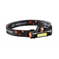 Lanterna LED cu încărcare USB - Neagră