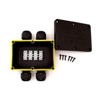Conector de cablu DRĂTEK - IP68 100x70, 4 ieșiri 9-12mm, 4pin