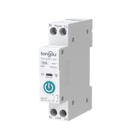 Releu Wifi TO-Q-SY1-WT pe șină DIN TUYA - 16A