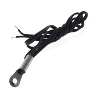 Termistor NTC 10 kiloohm B3950 - senzor de temperatură cu cap M4, cablu de 1 m