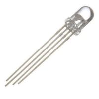 LED diodă - RGB, 5 mm, anodă comună