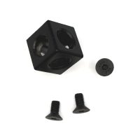 Cubică pentru profile din aluminiu 30x30 - colțar dreptunghiular