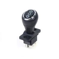 Comutator - manetă de control înainte/stop/înapoi - 3 poziții, 2x contact de comutare cu aretare, 250VAC, 16A