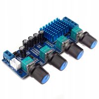 Amplificator stereo audio cu egalizator - 2x50W, 12V-24V