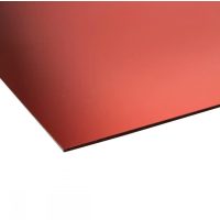 Acril pentru prelucrare cu laser 300 x 200 x 2 mm - Roșu