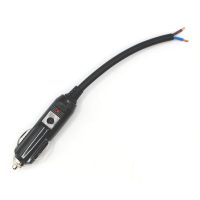 Priză auto 12V pe cablu - 20A, siguranță, indicator