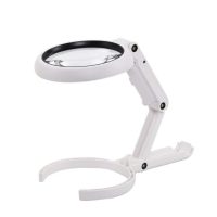 Lupă LED de birou și mână cu mărire 5× / 11×