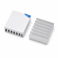 Răcitor din aluminiu autoadeziv 14 × 14 × 6 mm