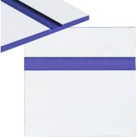 Laminat de gravare 600 x 300 x 1,3 mm - Alb, albastru închis