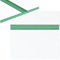 Laminat gravat 600 x 300 x 1,3 mm - Alb, Verde