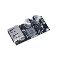 Modul de încărcare rapidă, step-down 12-24V cu cip pentru încărcare rapidă - USB-A - QC3.0, FCP