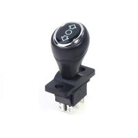 Comutator - manetă de control înainte/stop/înapoi - 3 poziții, 2x contact de comutare fără blocare, 250VAC, 16A