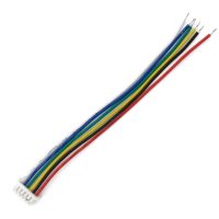 JST MH 1,25mm (JST-Micro) 6-Pin conductor femelă