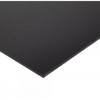 Acril pentru prelucrare cu laser 300 x 200 x 3 mm - Plexiglas, negru