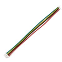 JST MH 1,25mm (JST-Micro) 4-Pin conductor femelă