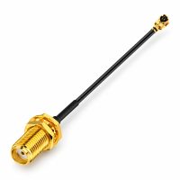 Cablul coaxial cu conectori SMA – femelă și IPX1, 200 mm