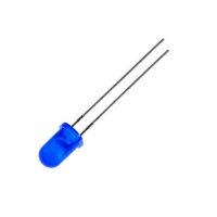 LED diodă albastră 5 mm – Clipocește, difuzor