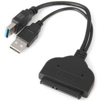 Adaptor USB 3.0 la SATA 22 pini pentru HDD și SSD de 2,5"