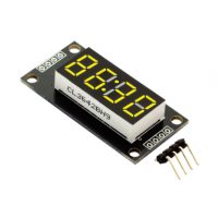 Display LED pentru oră 0.56" TM1637 - galben