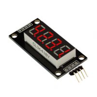 Display LED pentru oră 0.56" TM1637 - roșu