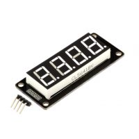 Display LED pentru oră 0.56" TM1637 - alb