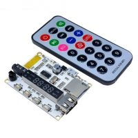 Decoder audio Bluetooth cu telecomandă și card SD