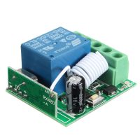 Releu unicanal DC12V10A cu telecomandă - 433MHz