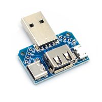 Placă pentru testarea USB, micro USB, USB-C