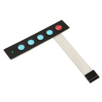 Tastatură membrană 1x5 pentru Arduino