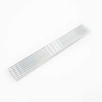 Răcitor din aluminiu - Argintiu, 150 x 20 x 6 mm