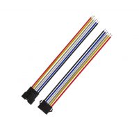 JST SM 6P 2,54mm conector masculin + feminin - 200 mm