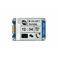 Waveshare 1,54" 200 x 200 e-paper display HAT - 2 culori