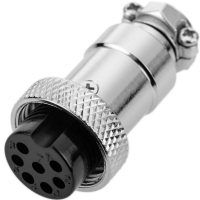 Conector 16 mm GX16 - 7 pini - Femelă