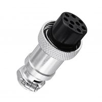 Conector 16 mm GX16 - 9 pini - Femelă