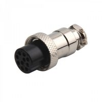 Conector 16 mm GX16 - 10 pini - Femelă