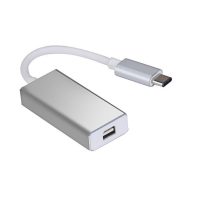 Adaptor USB-C (masculin) / Mini DisplayPort (feminin) - Argintiu