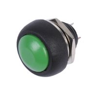Comutator etanș - Verde, 12 mm