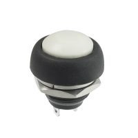 Comutator etanș - Alb, 12 mm