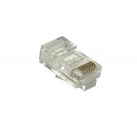 Conector placat cu aur - RJ45, 8p8c, CAT5E