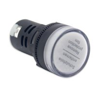 Lumina LED de semnalizare 22 mm AC/DC 12 - 24V - Albă