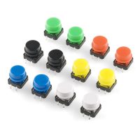 Set de 25 de butoane cu capac pentru Arduino