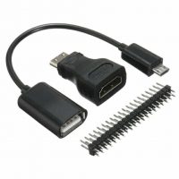 Set mini adaptoare HDMI la HDMI + Micro USB pentru Raspberry Pi Zero
