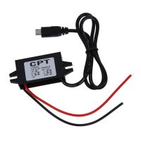 Converter DC-DC 8 - 22V la micro USB 5V - Conector drept