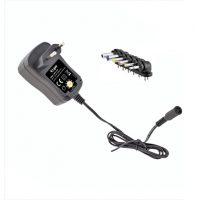 Adaptor de alimentare stabilizat - 3 - 12V 2000mA cu conectori interschimbabili VSZV-3-12/2