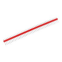 Conector DuPont drept - 40Pin, masculin roșu