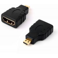 Adaptor Micro HDMI masculin la HDMI feminin pentru RPi 4